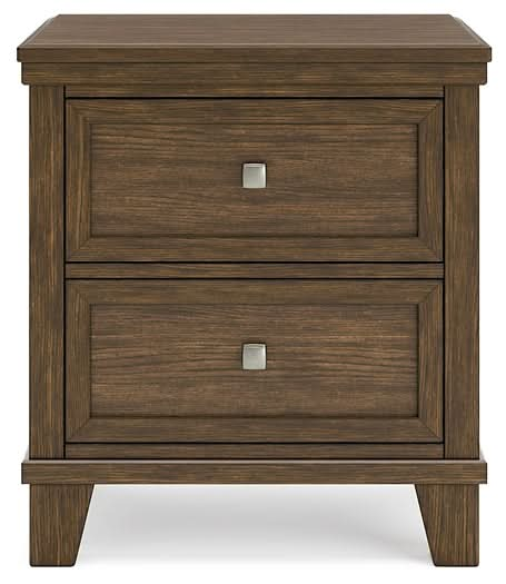 Ashley Express - Shawbeck Two Drawer Night Stand - Walo Furniture