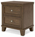 Ashley Express - Shawbeck Two Drawer Night Stand - Walo Furniture