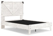 Ashley Express - Shawburn Crossbuck Panel Platform Bed - Walo Furniture