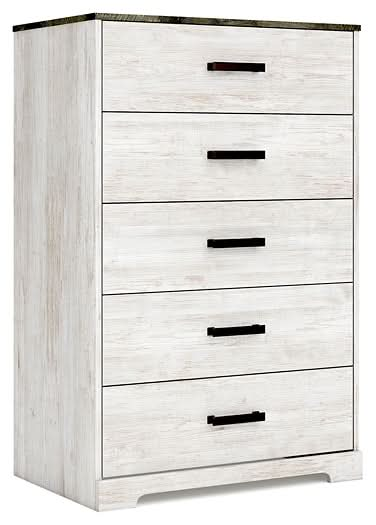 Ashley Express - Shawburn Five Drawer Chest - Walo Furniture