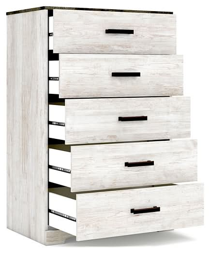 Ashley Express - Shawburn Five Drawer Chest - Walo Furniture