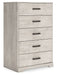 Ashley Express - Shawburn Five Drawer Chest - Walo Furniture