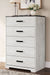 Ashley Express - Shawburn Five Drawer Chest - Walo Furniture