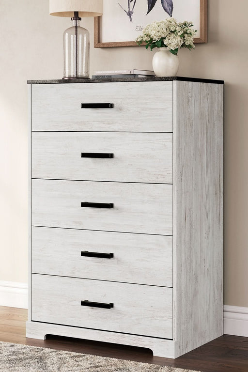 Ashley Express - Shawburn Five Drawer Chest - Walo Furniture