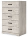 Ashley Express - Shawburn Five Drawer Chest - Walo Furniture