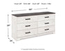 Ashley Express - Shawburn Six Drawer Dresser - Walo Furniture