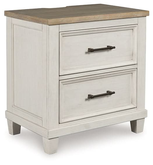 Ashley Express - Shaybrock Two Drawer Night Stand - Walo Furniture