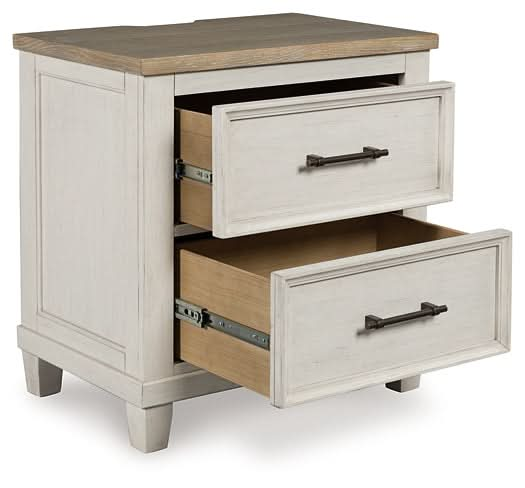 Ashley Express - Shaybrock Two Drawer Night Stand - Walo Furniture