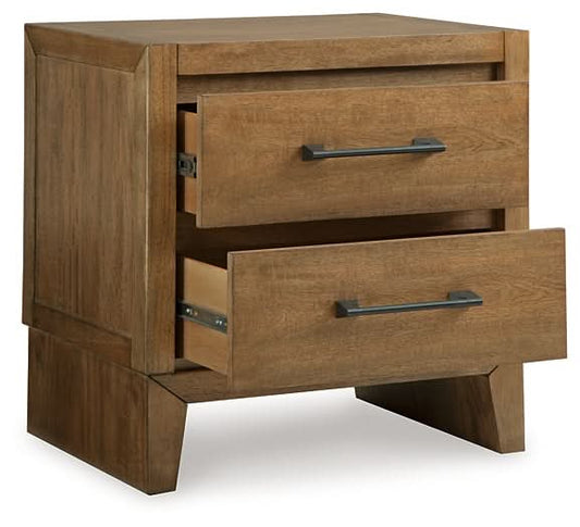 Ashley Express - Sherbana Two Drawer Night Stand - Walo Furniture