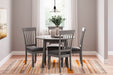 Ashley Express - Shullden Dining Table and 4 Chairs - Walo Furniture