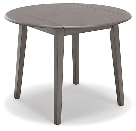 Ashley Express - Shullden Round DRM Drop Leaf Table - Walo Furniture