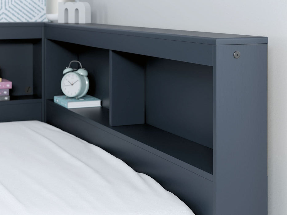 Ashley Express - Simmenfort Bookcase Storage Bed - Walo Furniture