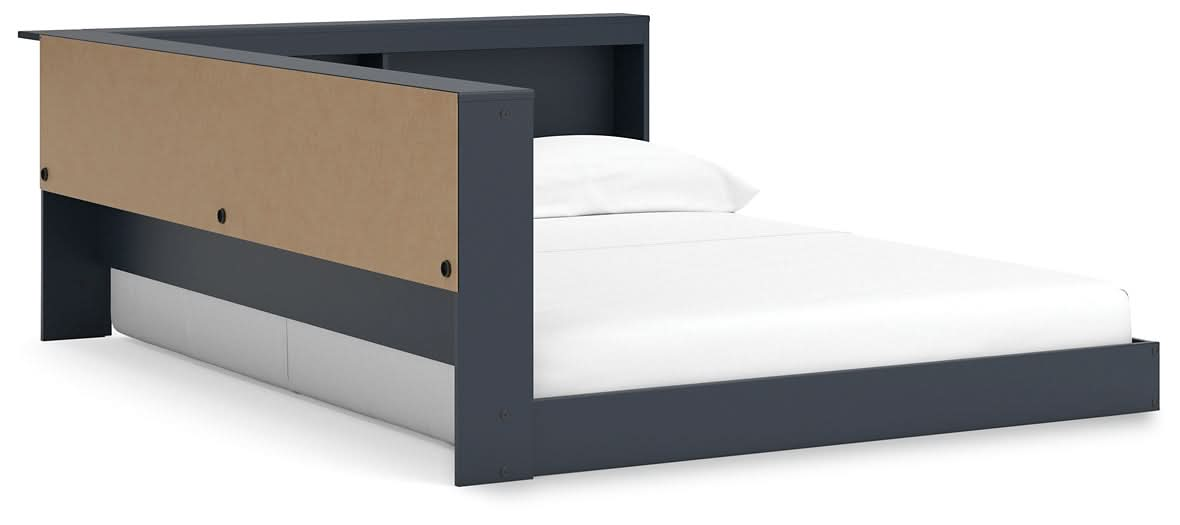 Ashley Express - Simmenfort Bookcase Storage Bed - Walo Furniture