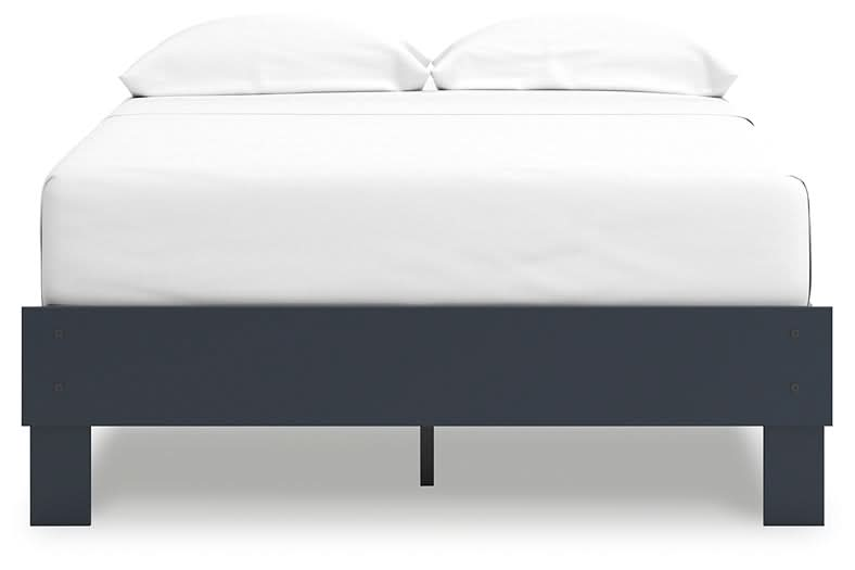 Ashley Express - Simmenfort Full Platform Bed with Dresser, Chest and Nightstand - Walo Furniture