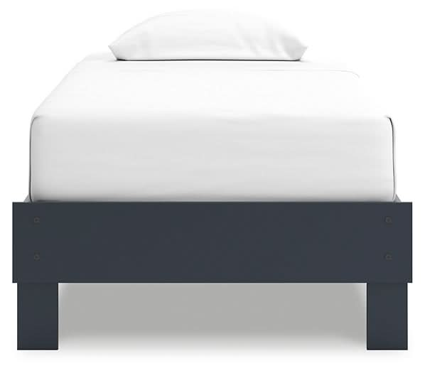 Ashley Express - Simmenfort Twin Platform Bed with Dresser, Chest and Nightstand - Walo Furniture