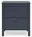 Ashley Express - Simmenfort Two Drawer Night Stand - Walo Furniture