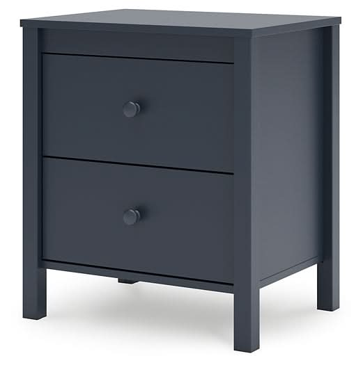 Ashley Express - Simmenfort Two Drawer Night Stand - Walo Furniture