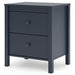 Ashley Express - Simmenfort Two Drawer Night Stand - Walo Furniture