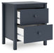 Ashley Express - Simmenfort Two Drawer Night Stand - Walo Furniture