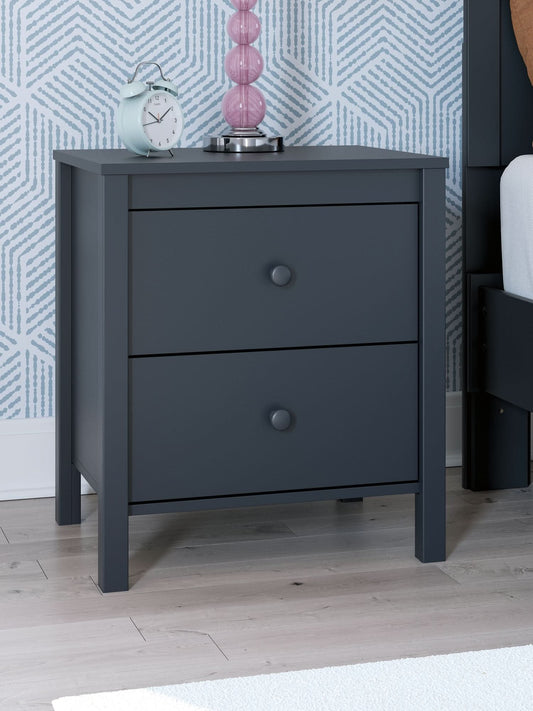 Ashley Express - Simmenfort Two Drawer Night Stand - Walo Furniture