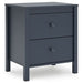 Ashley Express - Simmenfort Two Drawer Night Stand - Walo Furniture