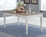 Ashley Express - Skempton Dining Table and 2 Chairs and Bench - Walo Furniture