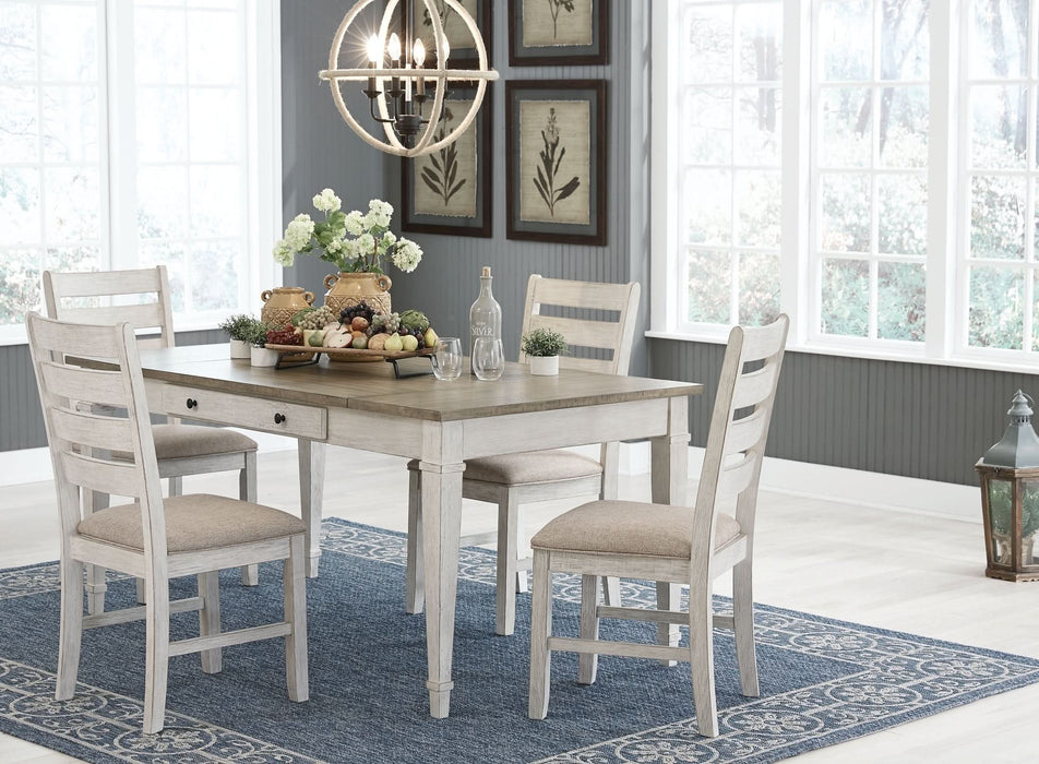 Ashley Express - Skempton Dining Table and 4 Chairs - Walo Furniture