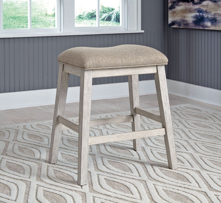 Ashley Express - Skempton Upholstered Stool (2/CN) - Walo Furniture