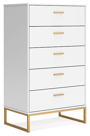 Ashley Express - Socalle Five Drawer Chest - Walo Furniture