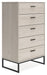 Ashley Express - Socalle Five Drawer Chest - Walo Furniture