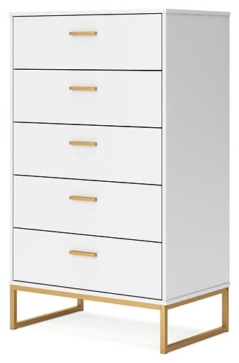 Ashley Express - Socalle Five Drawer Chest - Walo Furniture