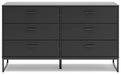 Ashley Express - Socalle Full Panel Headboard with Dresser and Nightstand - Walo Furniture