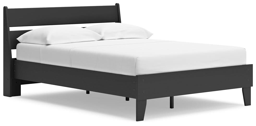 Ashley Express - Socalle Full Panel Platform Bed with Dresser and Nightstand - Walo Furniture