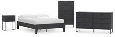 Ashley Express - Socalle Full Platform Bed with Dresser and Nightstand - Walo Furniture