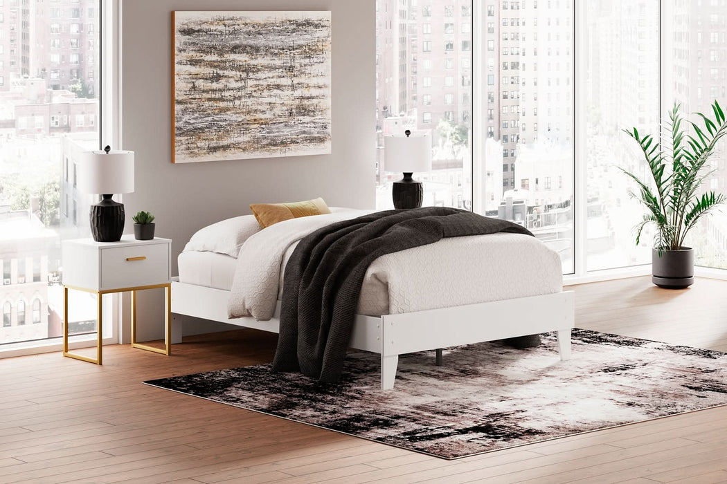 Ashley Express - Socalle Full Platform Bed with Dresser and Nightstand - Walo Furniture