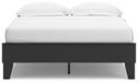 Ashley Express - Socalle Full Platform Bed with Dresser and Nightstand - Walo Furniture