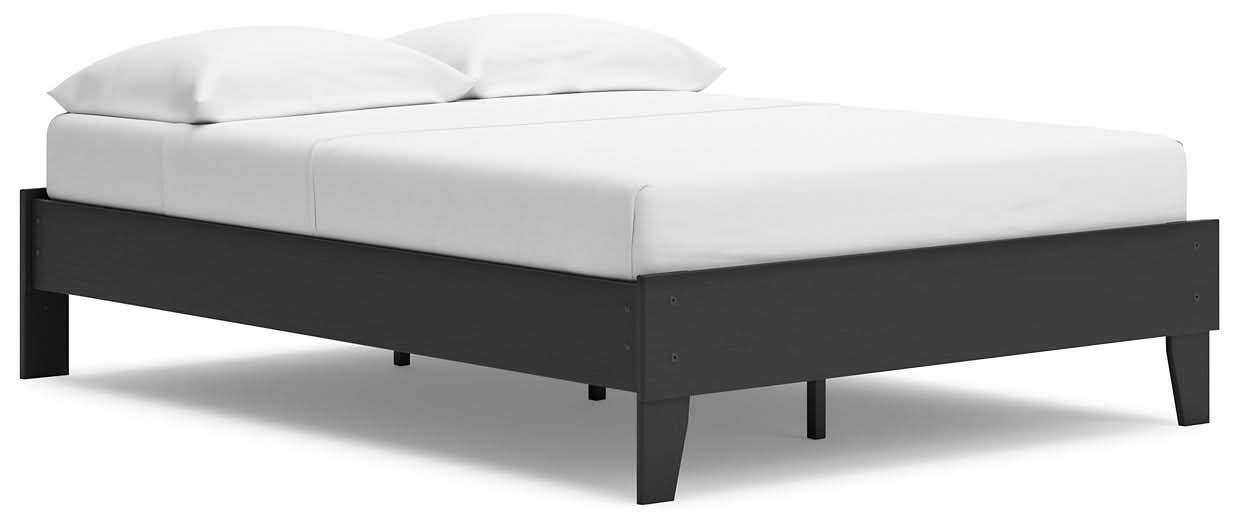 Ashley Express - Socalle Full Platform Bed with Dresser and Nightstand - Walo Furniture