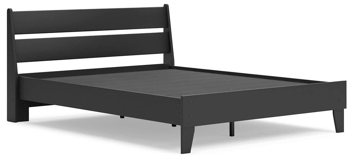 Ashley Express - Socalle Panel Platform Bed - Walo Furniture