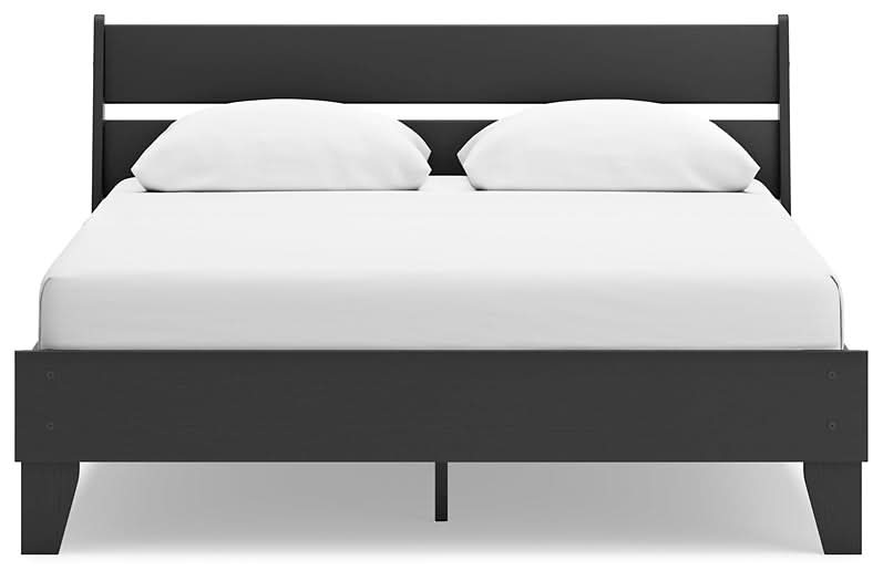 Ashley Express - Socalle Panel Platform Bed - Walo Furniture