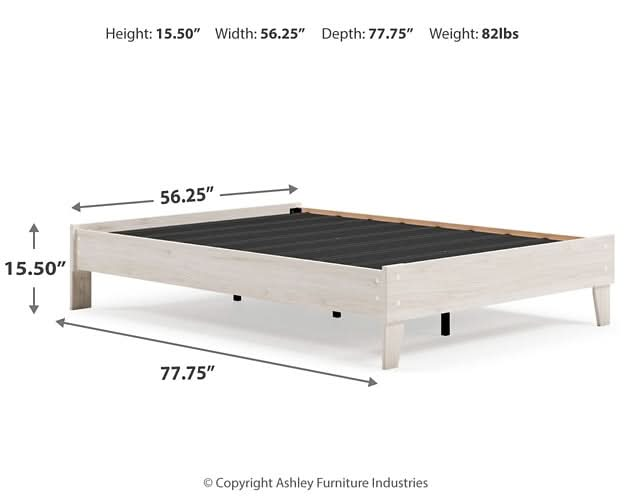 Ashley Express - Socalle Platform Bed - Walo Furniture