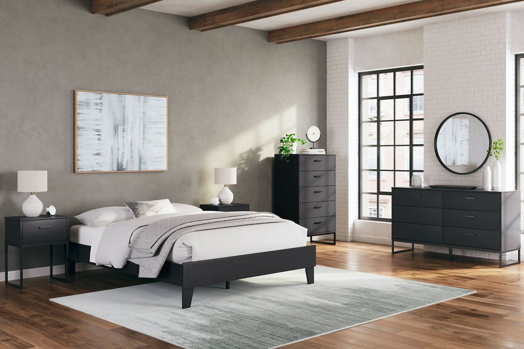 Ashley Express - Socalle Platform Bed - Walo Furniture