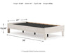 Ashley Express - Socalle Platform Bed - Walo Furniture