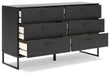 Ashley Express - Socalle Queen Panel Platform Bed with Dresser, Chest and Nightstand - Walo Furniture