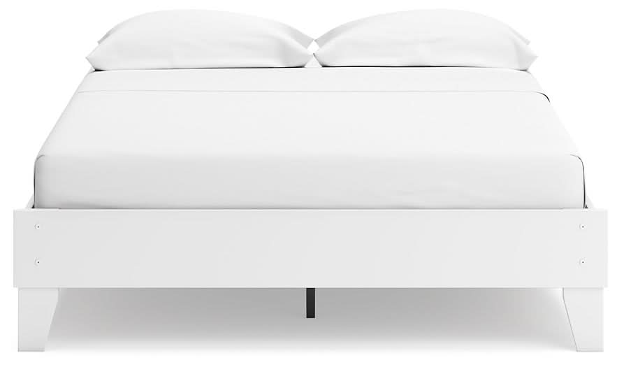 Ashley Express - Socalle Queen Platform Bed with Dresser, Chest and Nightstand - Walo Furniture