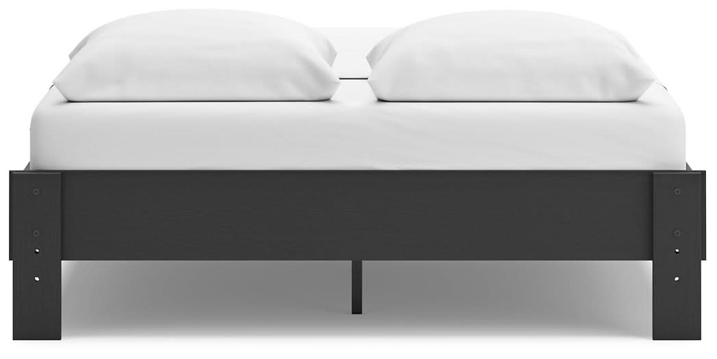 Ashley Express - Socalle Queen Platform Bed with Dresser, Chest and Nightstand - Walo Furniture