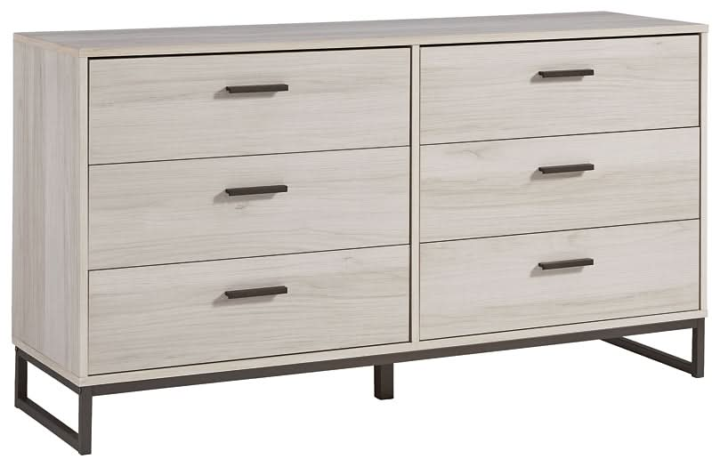 Ashley Express - Socalle Six Drawer Dresser - Walo Furniture