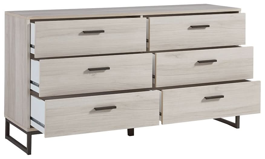 Ashley Express - Socalle Six Drawer Dresser - Walo Furniture