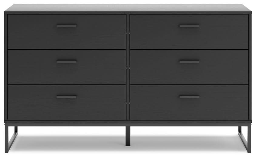 Ashley Express - Socalle Six Drawer Dresser - Walo Furniture