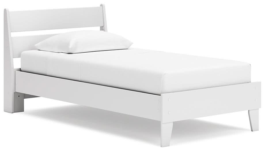 Ashley Express - Socalle Twin Panel Platform Bed with Dresser and Nightstand - Walo Furniture