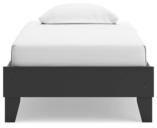 Ashley Express - Socalle Twin Platform Bed with Dresser and Nightstand - Walo Furniture